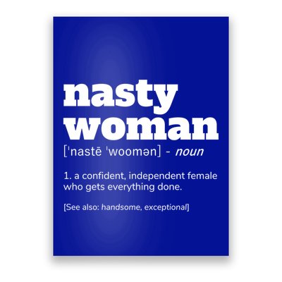 Nasty Definition Meaningful Gift Poster
