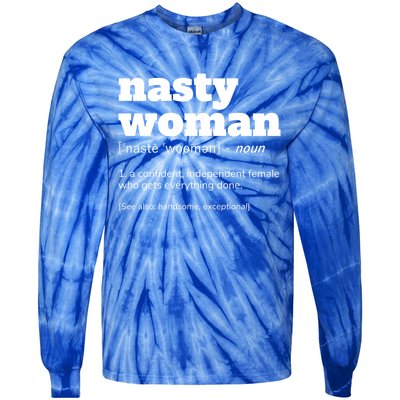 Nasty Definition Meaningful Gift Tie-Dye Long Sleeve Shirt