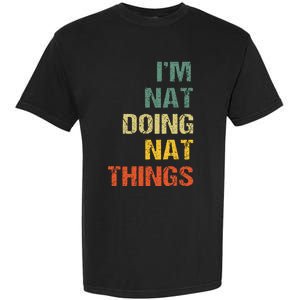 Nat Doing Nat Things Personalized Garment-Dyed Heavyweight T-Shirt