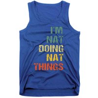 Nat Doing Nat Things Personalized Tank Top