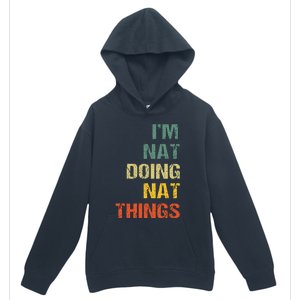 Nat Doing Nat Things Personalized Urban Pullover Hoodie