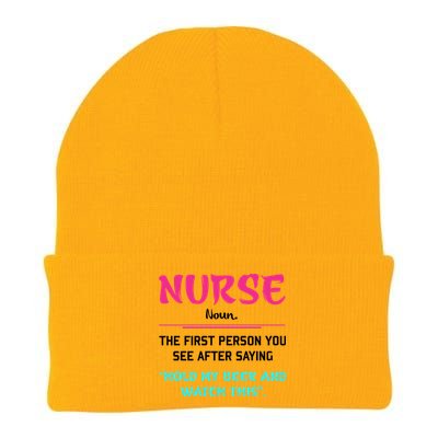 Nurse Definition Knit Cap Winter Beanie