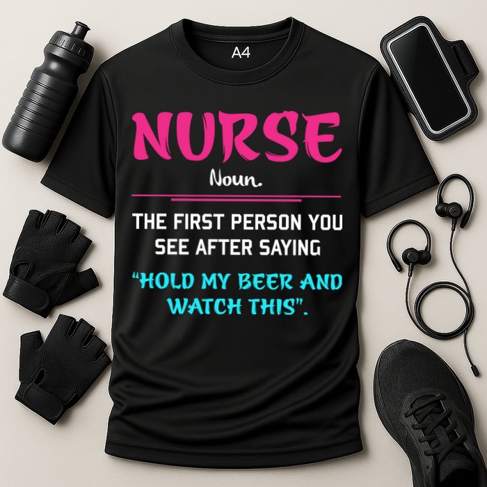 Nurse Definition Cooling Performance Crew T-Shirt