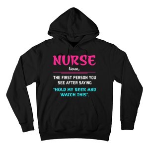 Nurse Definition Hoodie