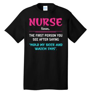 Nurse Definition Tall T-Shirt