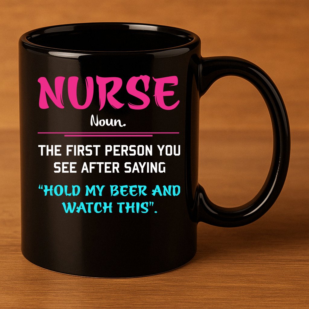 Nurse Definition 11oz C Handle Ceramic Mug