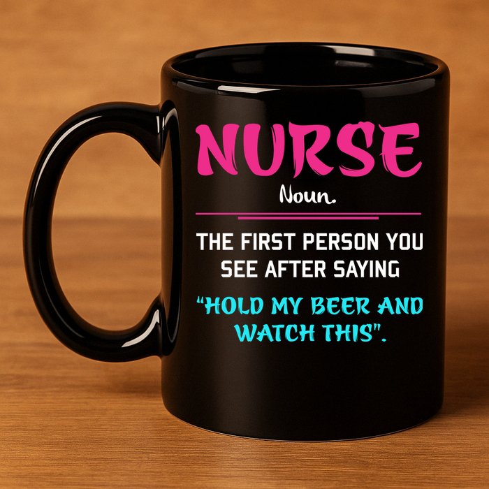 Nurse Definition 11oz C Handle Ceramic Mug