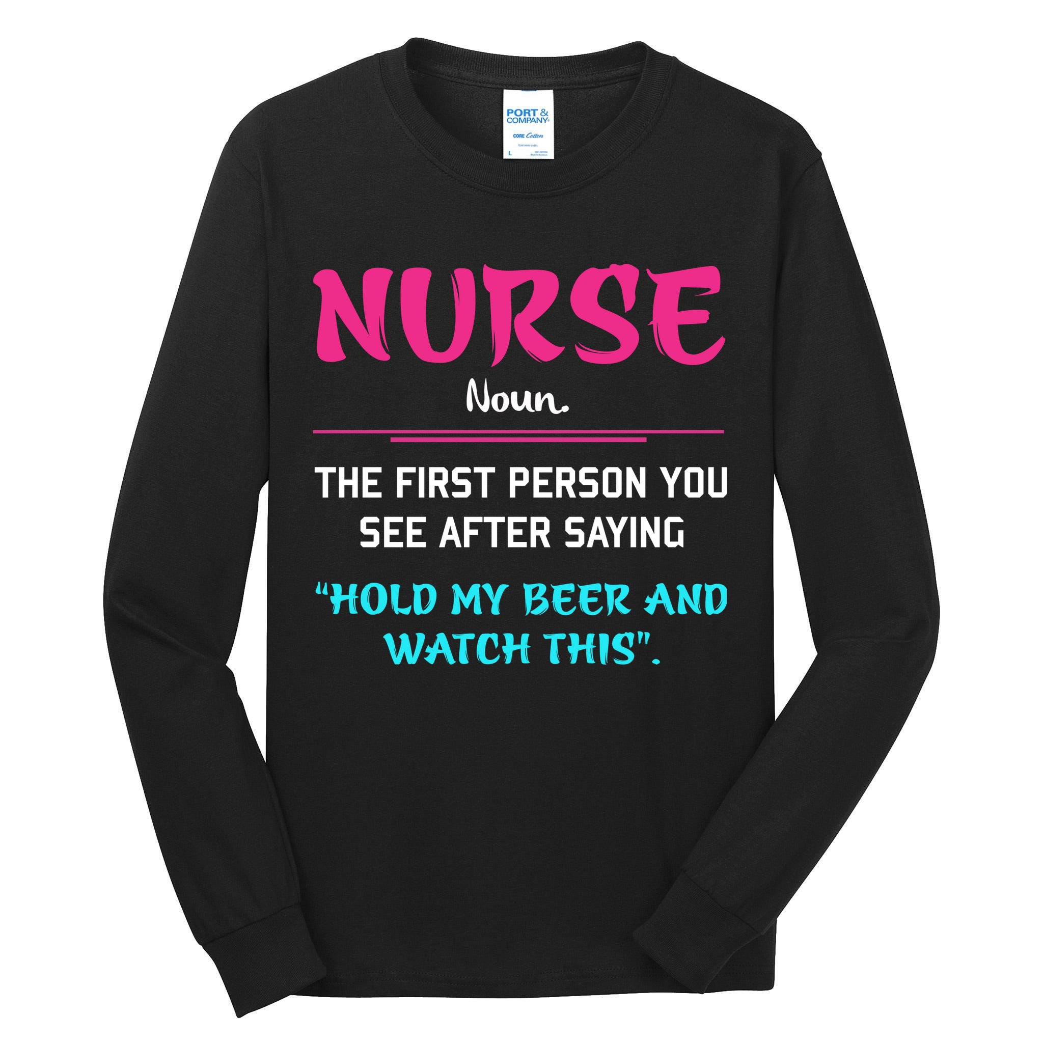 Nurse Definition Tall Long Sleeve T-Shirt