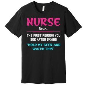 Nurse Definition Premium T-Shirt