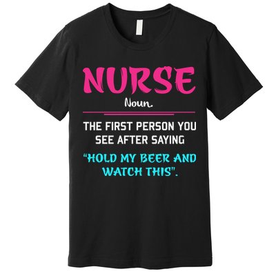 Nurse Definition Premium T-Shirt