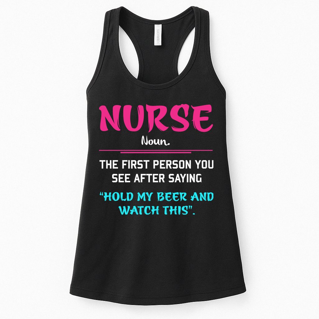 Nurse Definition Womens Tank Top