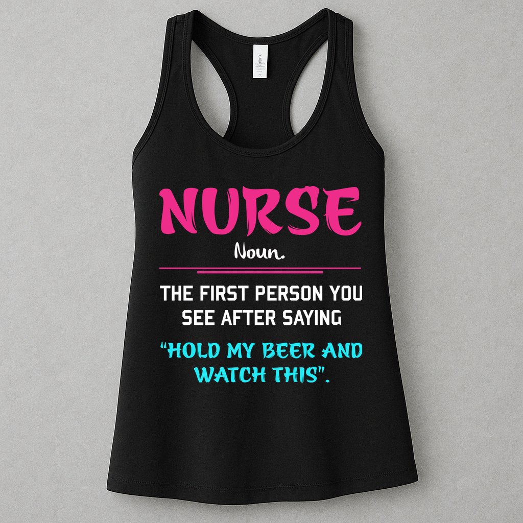 Nurse Definition Womens Tank Top