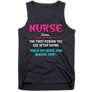 Nurse Definition Tank Top