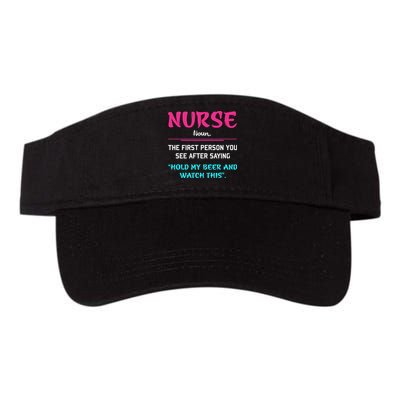 Nurse Definition Valucap Bio-Washed Visor