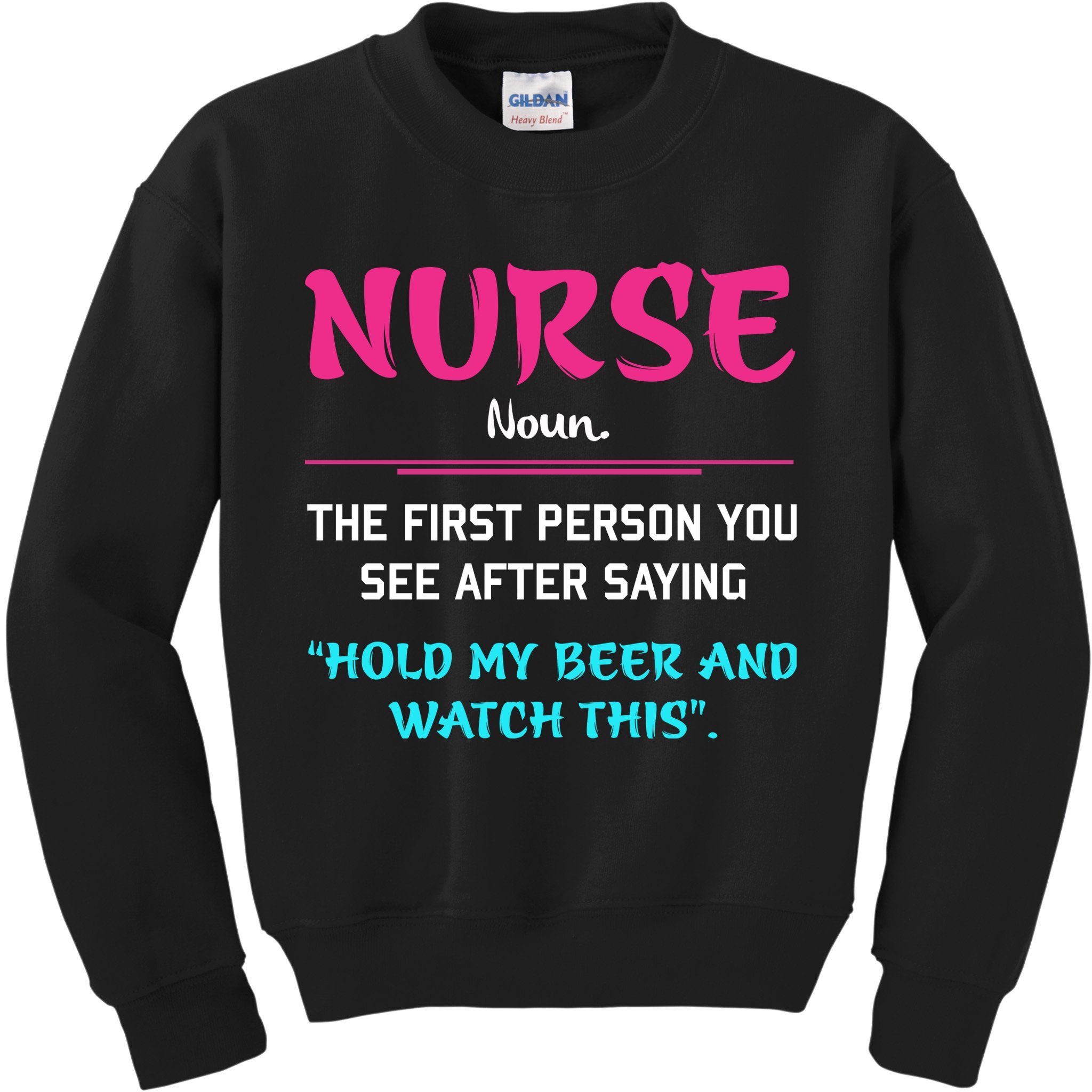 Nurse Definition Kids Sweatshirt