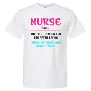 Nurse Definition Garment-Dyed Heavyweight T-Shirt