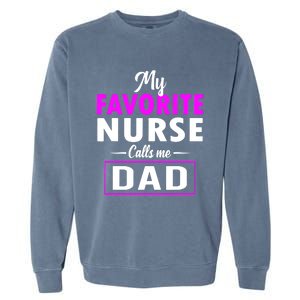 Nurse Dad Garment-Dyed Sweatshirt