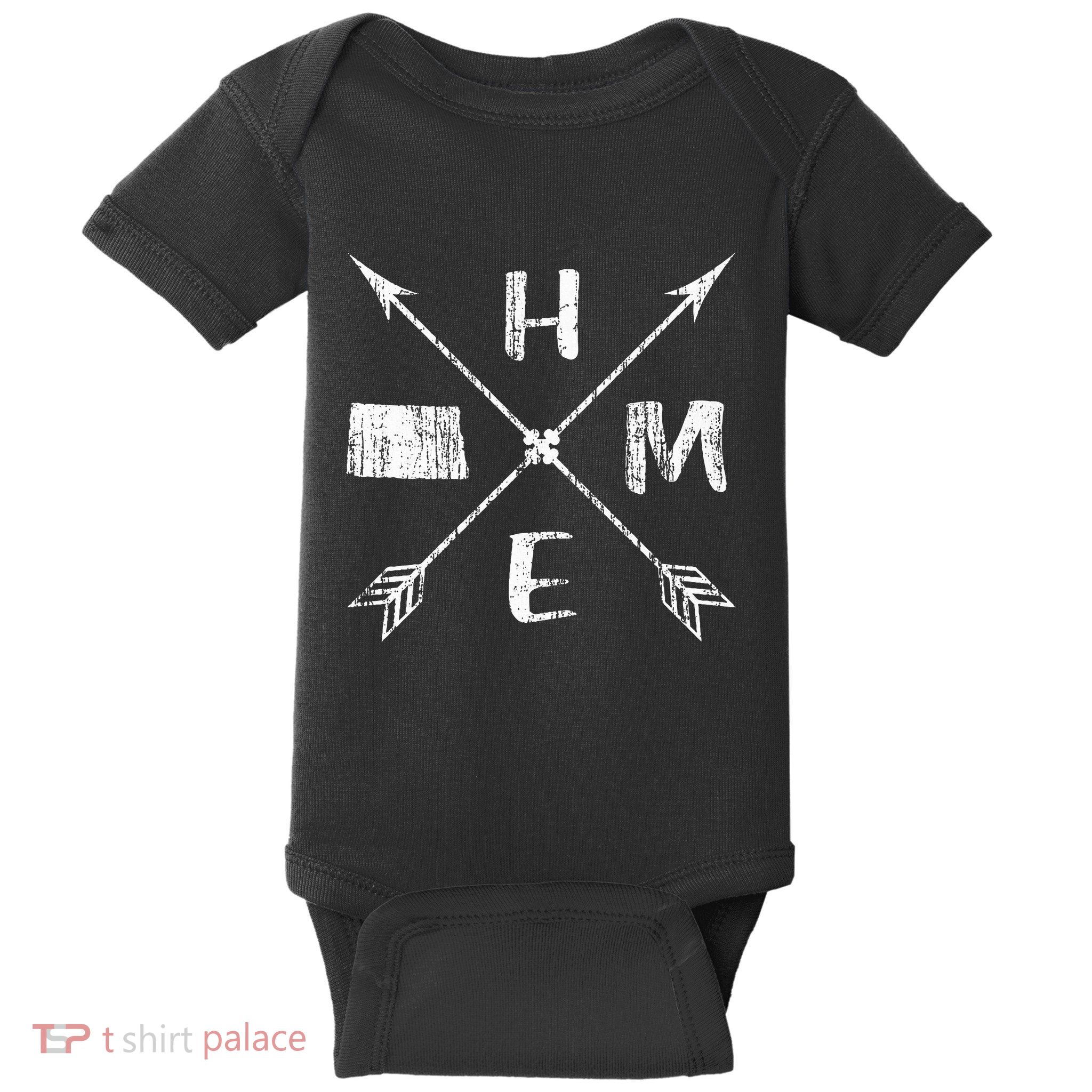 North Dakota North Dakota Home State Baby Bodysuit
