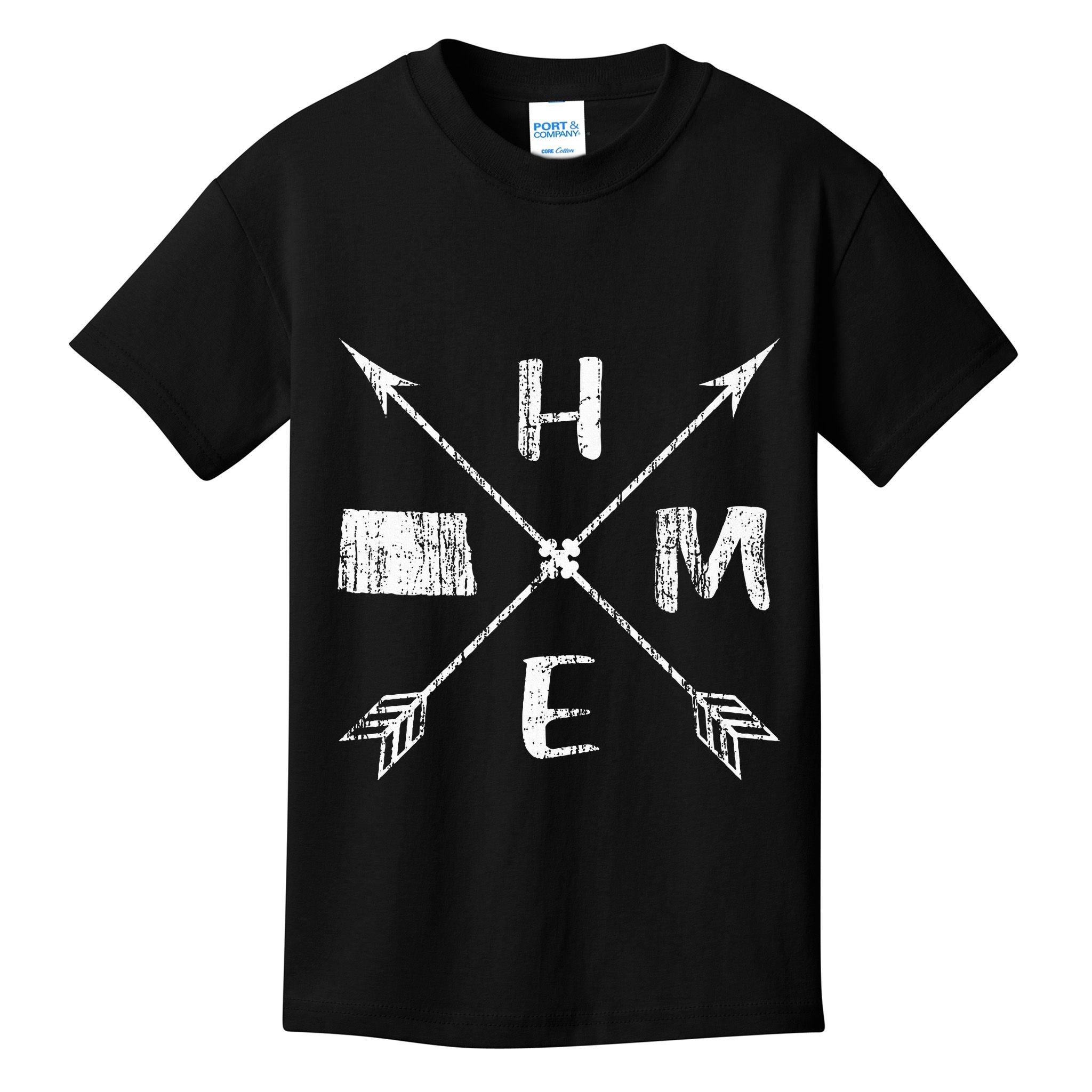 North Dakota North Dakota Home State Kids T-Shirt