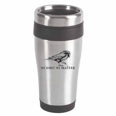 Ni Dieu Ni Maitre 16oz Travel Tumbler