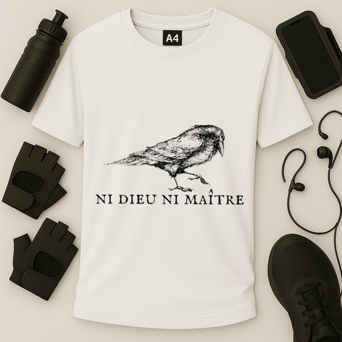 Ni Dieu Ni Maitre Cooling Performance Crew T-Shirt