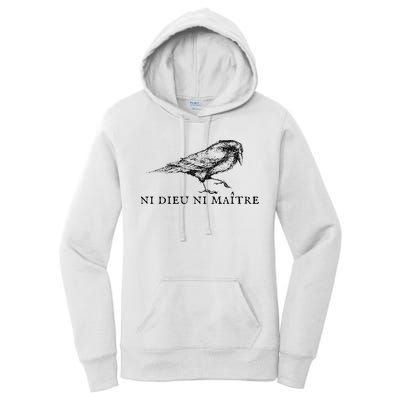 Ni Dieu Ni Maitre Women's Pullover Hoodie