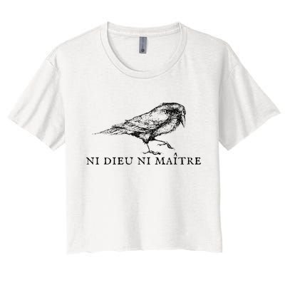 Ni Dieu Ni Maitre Crop Top