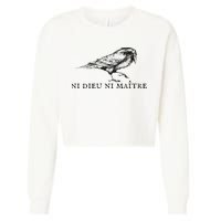 Ni Dieu Ni Maitre Cropped Pullover Crew