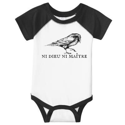 Ni Dieu Ni Maitre Infant Baby Jersey Bodysuit