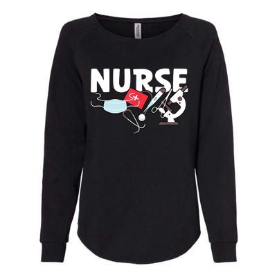 Nurse's Day Nurse Week Funny Nurse Life Awesome Cute Cool Womens California Wash Sweatshirt