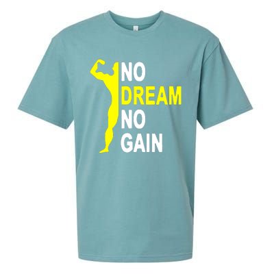 No Dream No Gain Sueded Cloud Jersey T-Shirt