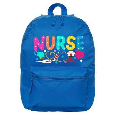 NurseS Day Nurse Life Happy National Nurses Week 2024 Gift 16 in Basic Backpack