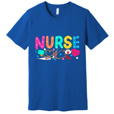 NurseS Day Nurse Life Happy National Nurses Week 2024 Gift Premium T-Shirt