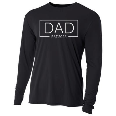 New Dad New Mom Gifts For Women Men Pregnancy Announcement Cooling Performance Long Sleeve Crew