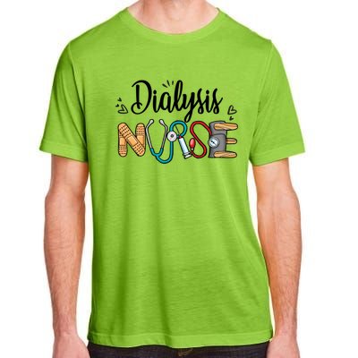 Novelty Dialysis Nurse Appreciation Dialysis Nurse Week Meaningful Gift Adult ChromaSoft Performance T-Shirt