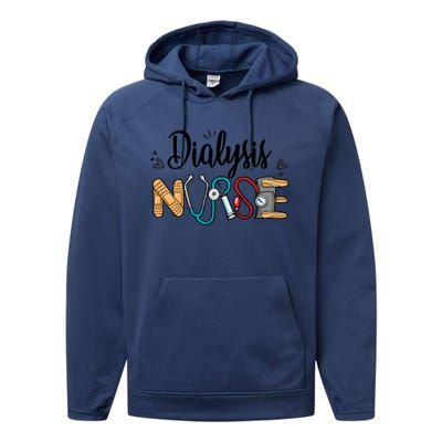 Novelty Dialysis Nurse Appreciation Dialysis Nurse Week Meaningful Gift Performance Fleece Hoodie