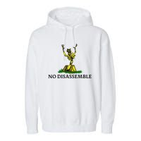 No Disassemble Garment-Dyed Fleece Hoodie