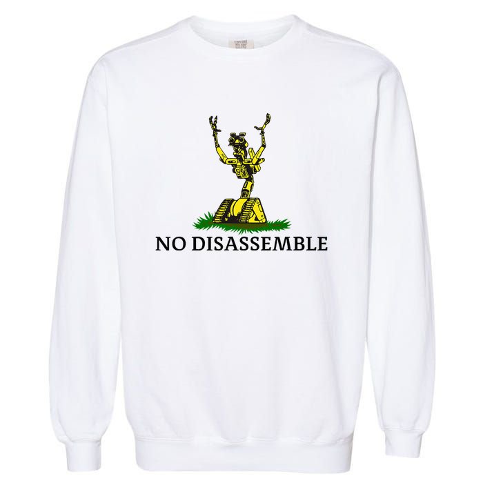 No Disassemble Garment-Dyed Sweatshirt