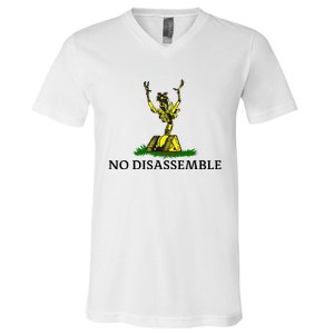 No Disassemble V-Neck T-Shirt