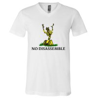 No Disassemble V-Neck T-Shirt