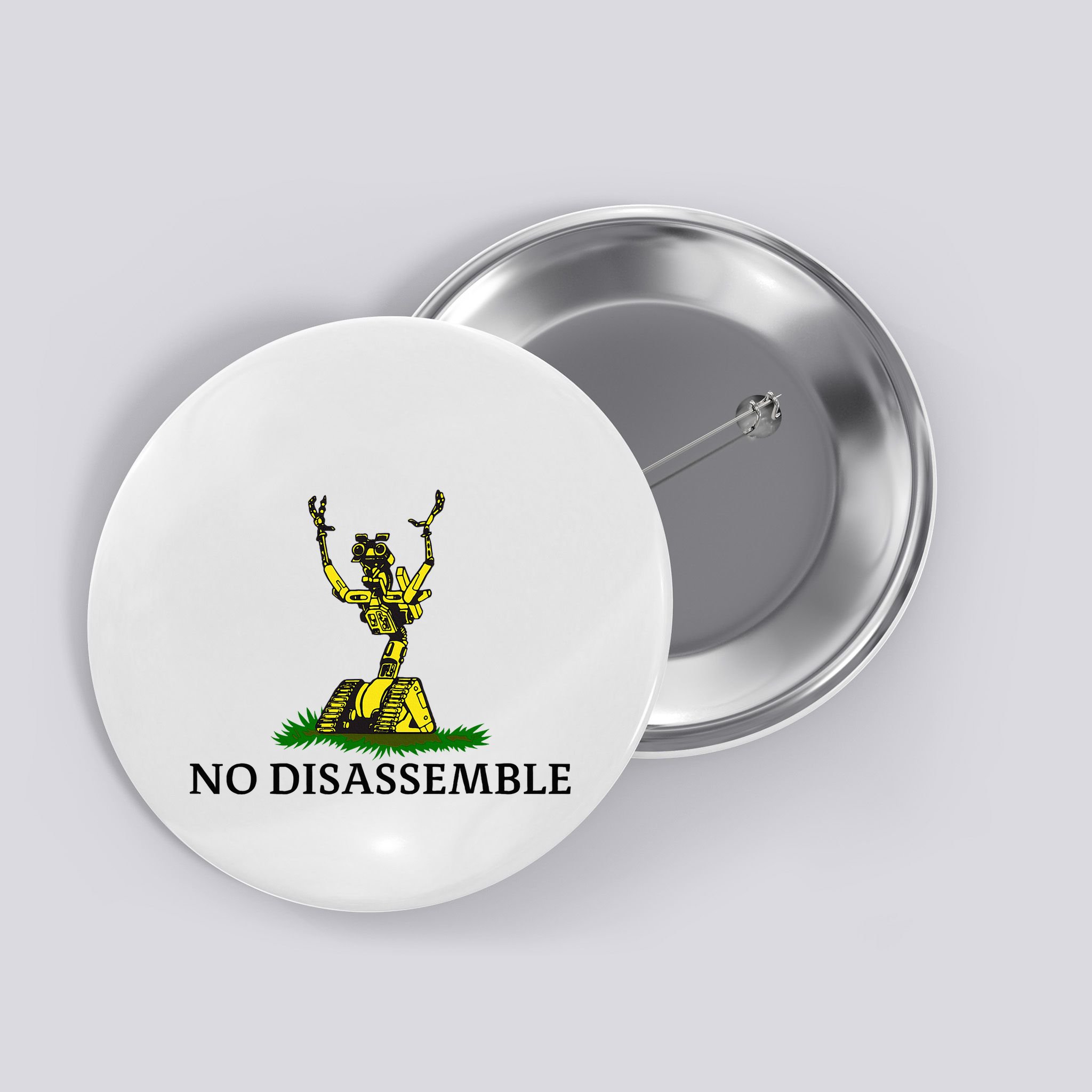 No Disassemble Button