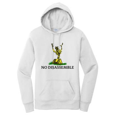 No Disassemble Women's Pullover Hoodie