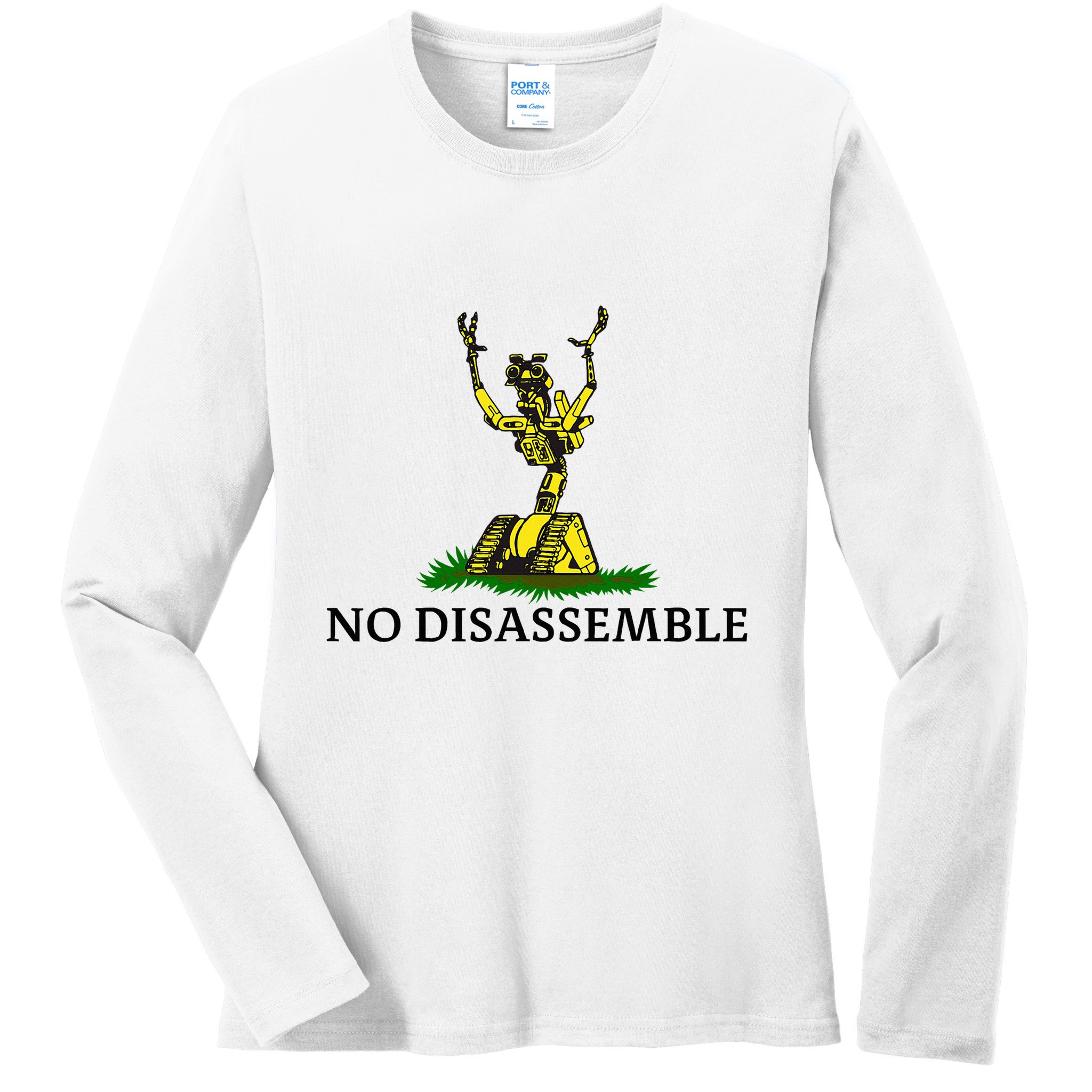 No Disassemble Ladies Long Sleeve Shirt