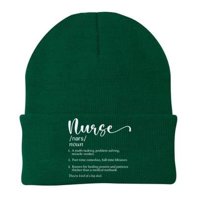 Nurse Definition Knit Cap Winter Beanie