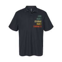 Nat Doing Nat Things Personalized Name Idea Softstyle Adult Sport Polo