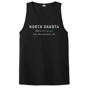 North Dakota ND Is So Cold PosiCharge Competitor Tank