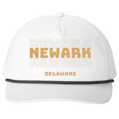 Newark Delaware Snapback Five-Panel Rope Hat