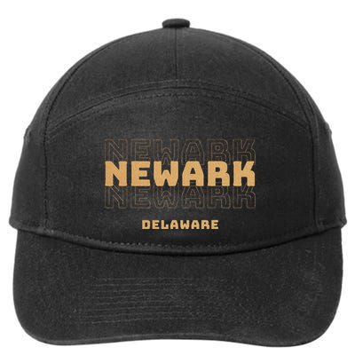 Newark Delaware 7-Panel Snapback Hat