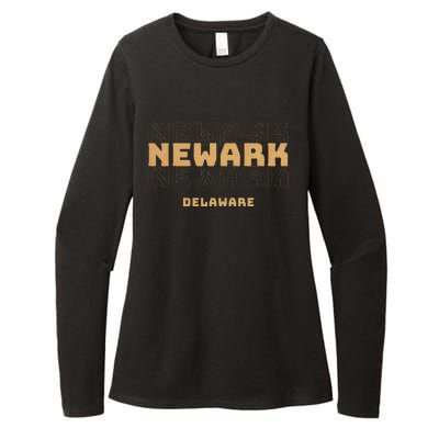 Newark Delaware Womens CVC Long Sleeve Shirt