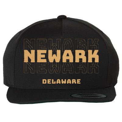 Newark Delaware Wool Snapback Cap